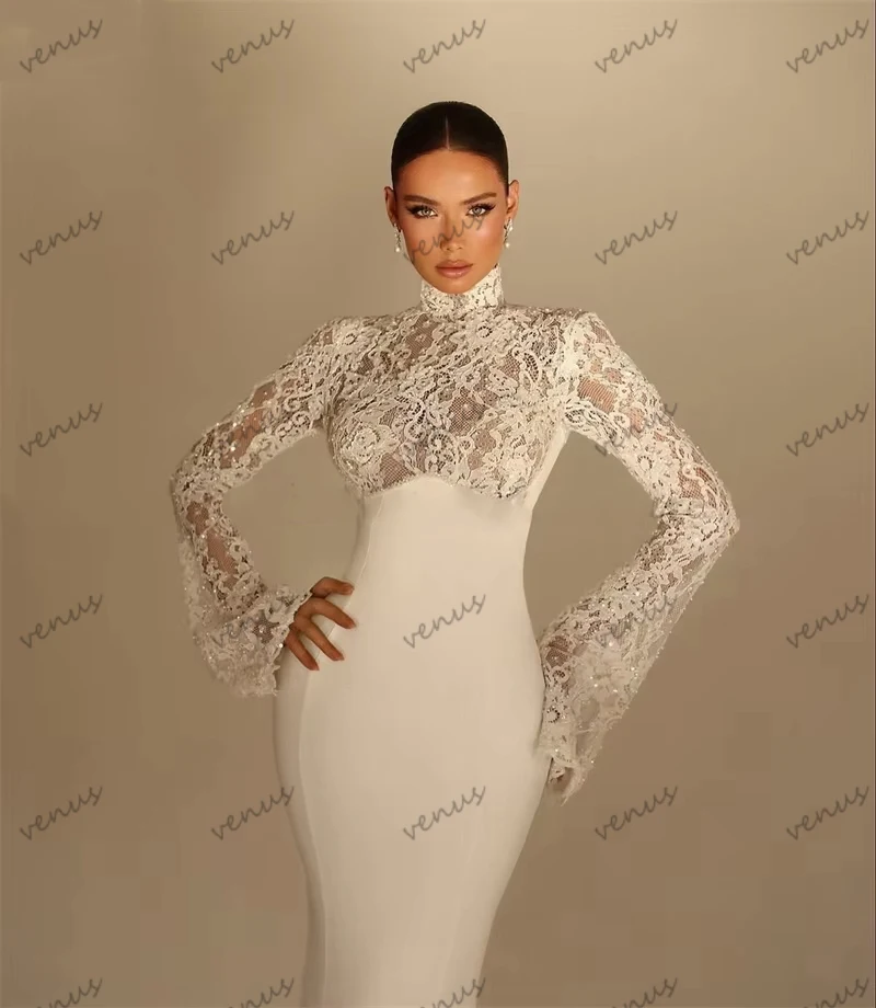 Vintage Women Wedding Dresses Glamorous Bridal Gowns Lace Tiered Robes Modest свадебное платье Vestidos De Novia Customized 2026