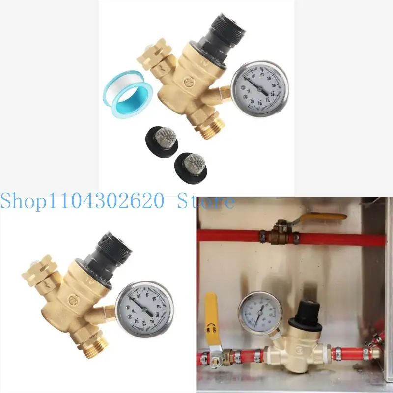 

02DE Высокая точность Точная регулируемая клапана давления воды для RVS встроенные в силиконовые масляные датчики и конструкция