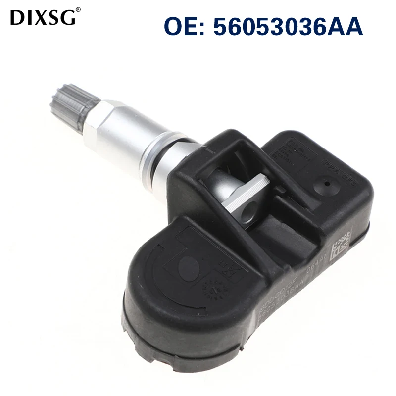 Sensor de presión de neumáticos TPMS, 4 piezas, 56053036AA, para Dodge Nitro, Brooklyn, Durango, RAM 1500, Jeep Wrangler, Liberty, Grand Cherokee