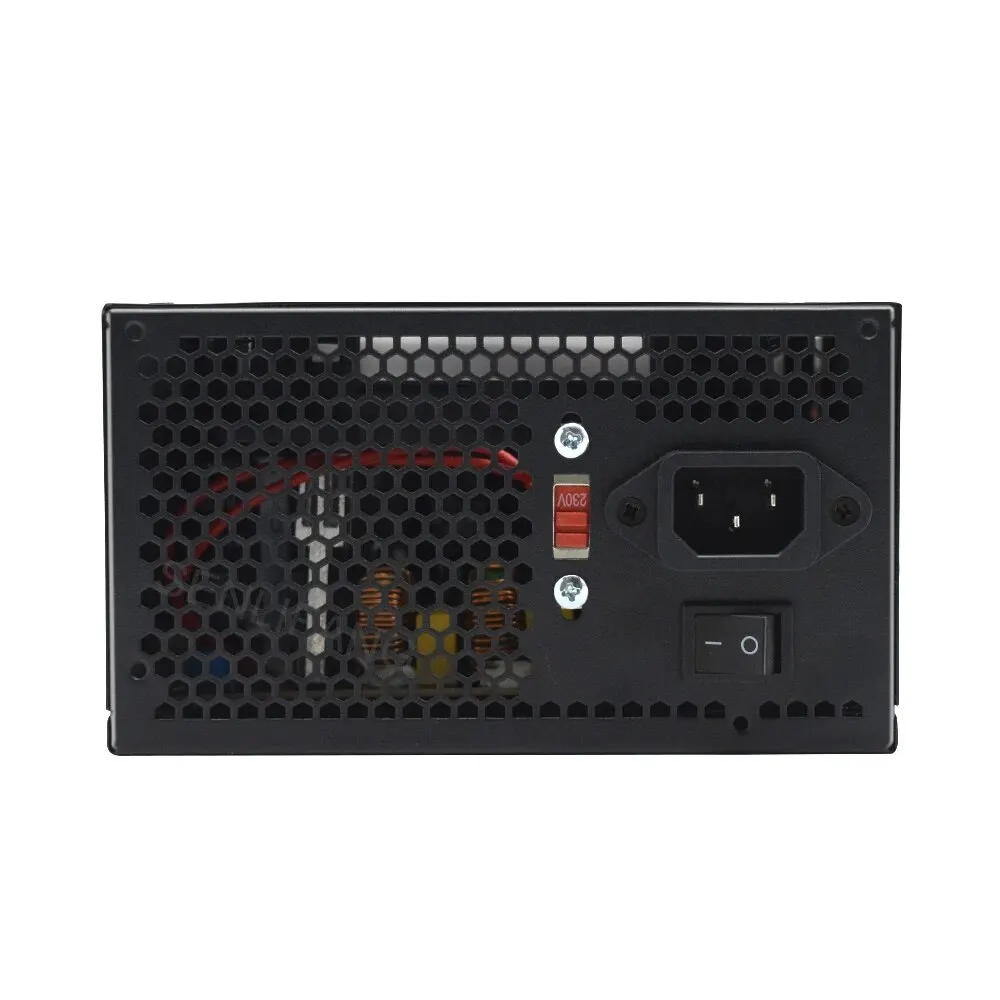 ATX 400 واط 600 واط 110-230 فولت RGB 12 فولت PC PSU 150*140*85 مللي متر المهنية E-الرياضة لعبة فيديو مصدر طاقة الكمبيوتر