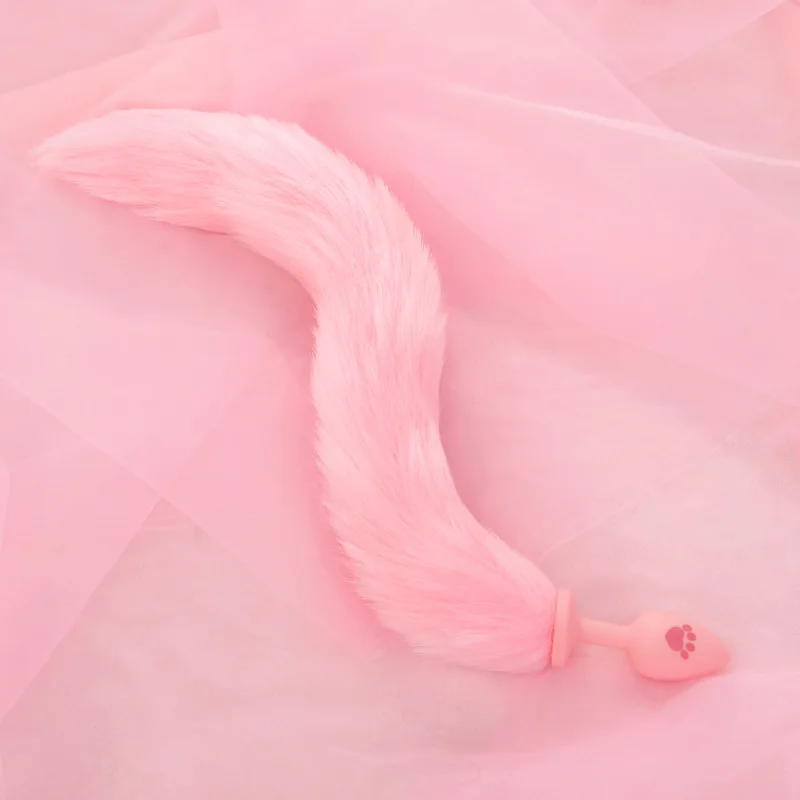 Cat Paw Anal Plug Adult Couple Games Butt Plug Erotic Product Penetration Anal Toy with Hairball Fox Tail Sex Toys for Men Women - view 3