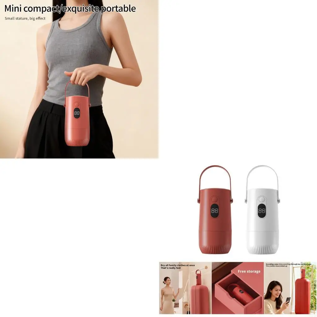 

Портативная сушилка для одежды 110 В, мини-сушилка для путешествий, дома, квартиры, прачечная, небольшая складная электрическая