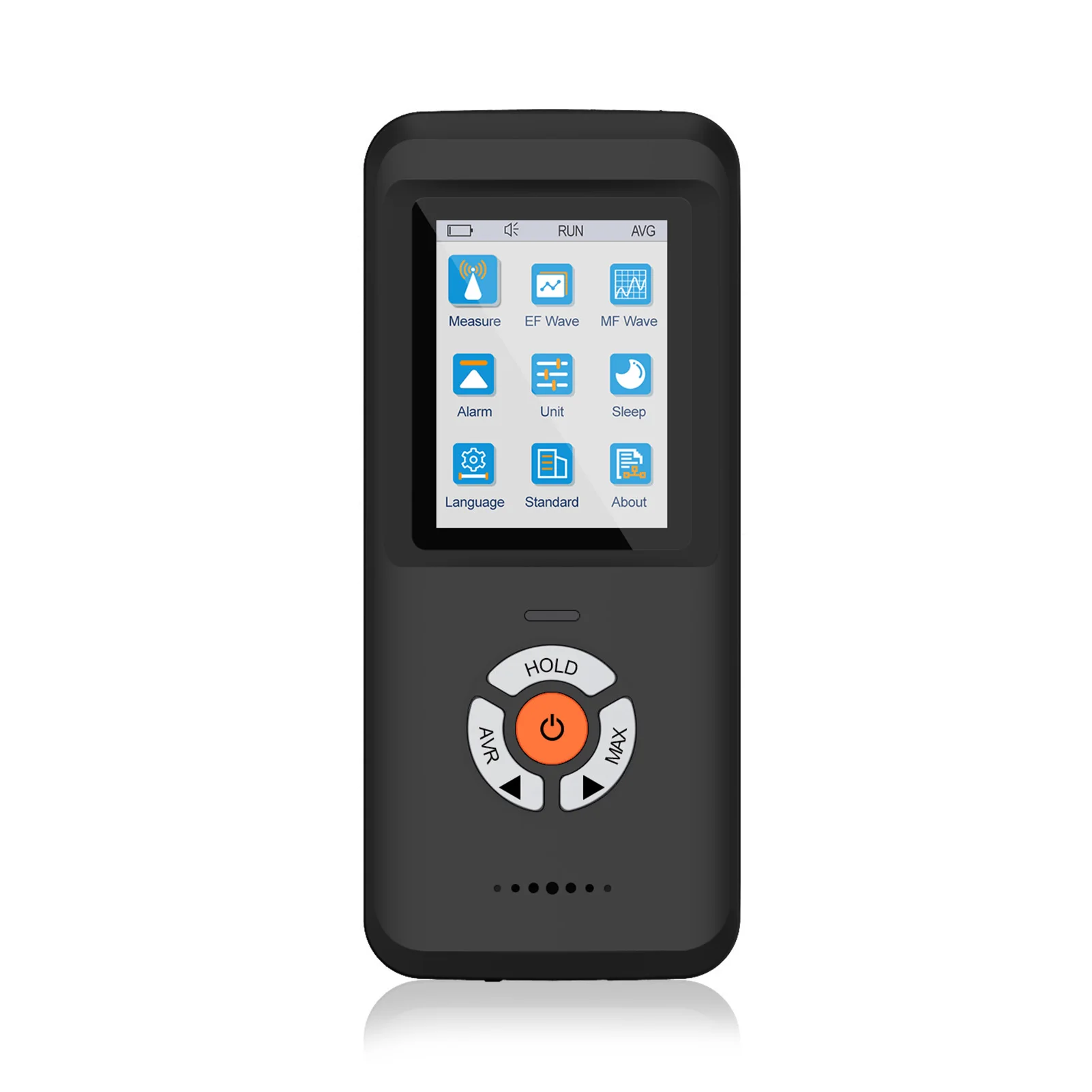 Aikesi EM-102 Rechargeable Digital Electromagnetic Field Radiation Detector Handheld Digital LCD EMF Detector
