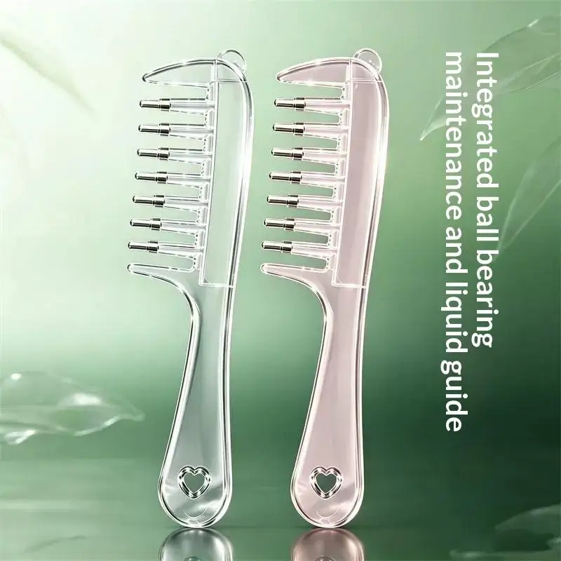 New Multi-Function Mini Portable Head Applicator Comb Anti-Frizz Hair Care Hair Firming Applicator Scalp Nourish Anti-Static