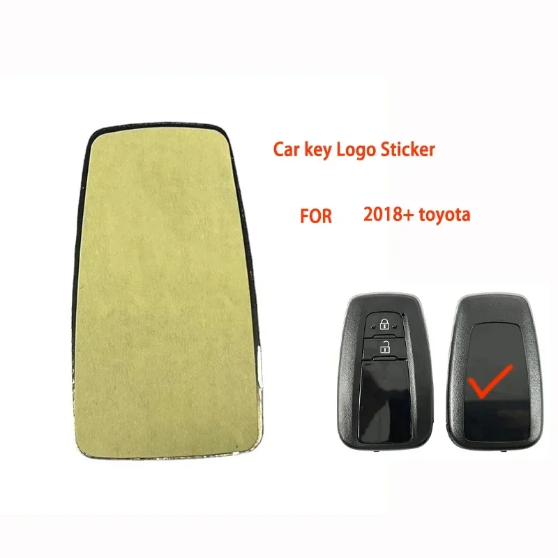 Car Logo Sticker for Car Remote  Key For Toyota C-HR Land Cruiser Prius  RAV4 Corolla CROSS Camry High Lander Avalon Corwn