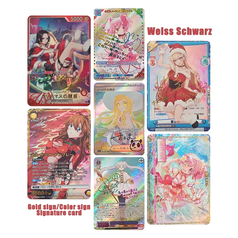 

Коллекционные карточки-игрушки Weiss Schwarz Eva Diy: Японские аниме-персонажи Хэнкок и Фрирен, подарок