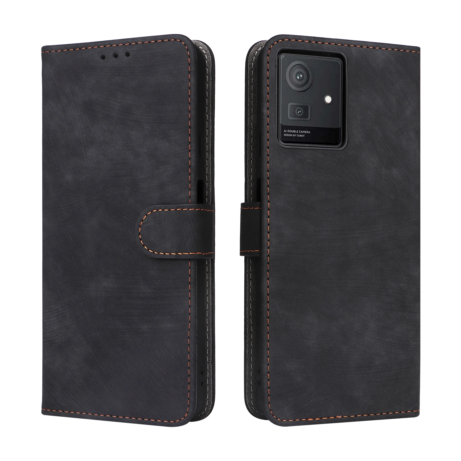 

Flip Leather Cover For Cubot Note 50 21 Magnetic Button RFID Protection Anti Theft Card Slot Wallet Shockproof Phone Case