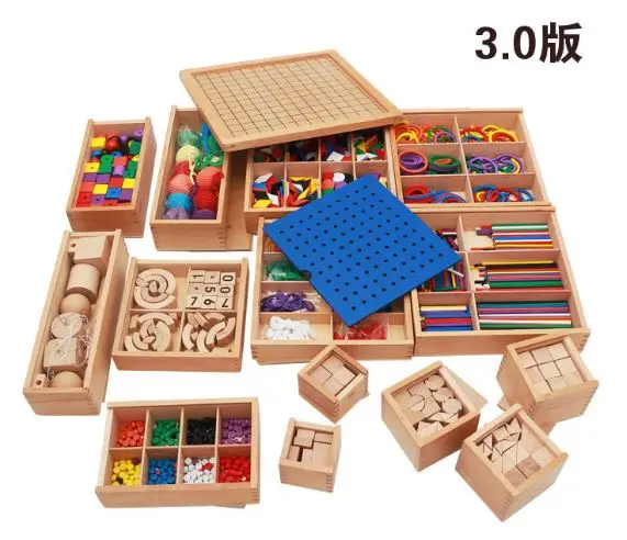 Over 12 years experience Wooden Montessori Froebel Gifts educational toys Materials 3.0 version