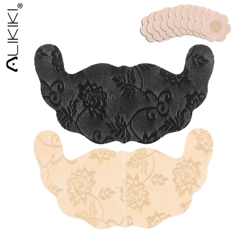 10 Pairs U Shape Adhesive Nipple Cover Invisible Breast Lift Pasties Push Up Boob Tape Disposable Chest Sticker