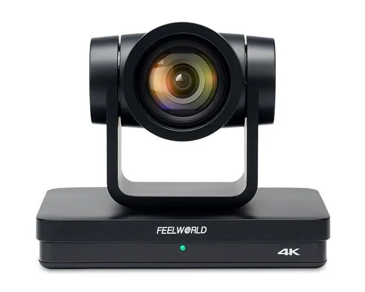 Cámara FEELWORLD UHD4K12X PTZ con zoom óptico de 12X para transmisión de videoconferencias, transmisión en vivo, educación, poco ruido y alto SNR