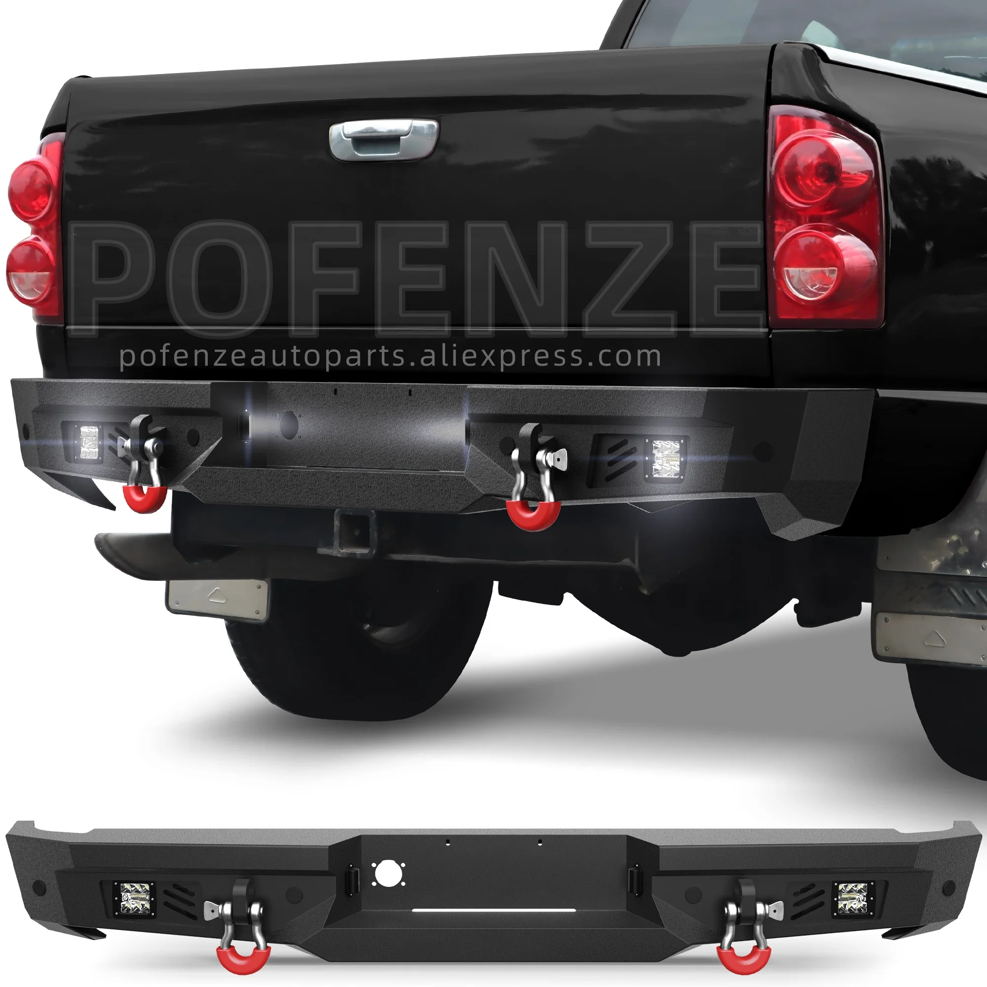 

The Necessary Bumper for Off-road Vehicles, for 2002-2008 Dodge Ram 1500 and 2003-2009 Dodge Ram 2500/3500 Pickup Trucks