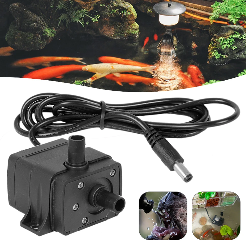 

Aquarium Power Head Mini Wavemaker Energy Saving Quiet USB Fountain Pump For Fish Tank