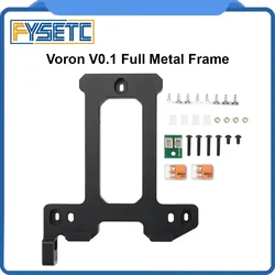 Fysetc voron0.2v0.1 v0.2用の完全な金属ヒートベッド,v0用に統合された金属板
