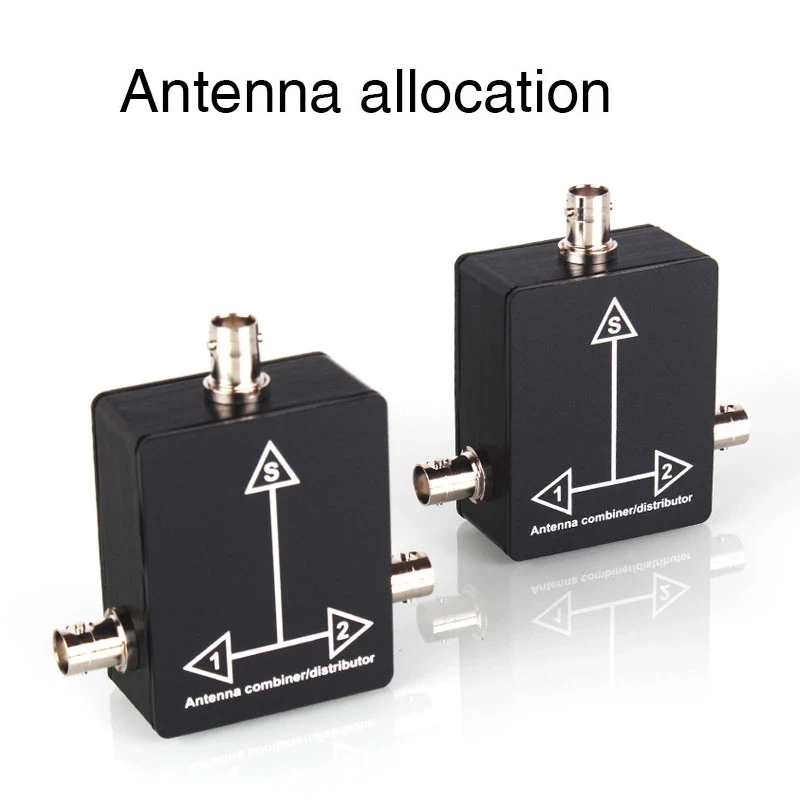 Allocation Divide RF Signal From 1 To 2 Passive broadband UHF antenna combiner and splitter, for Antenna amplifier Distributor