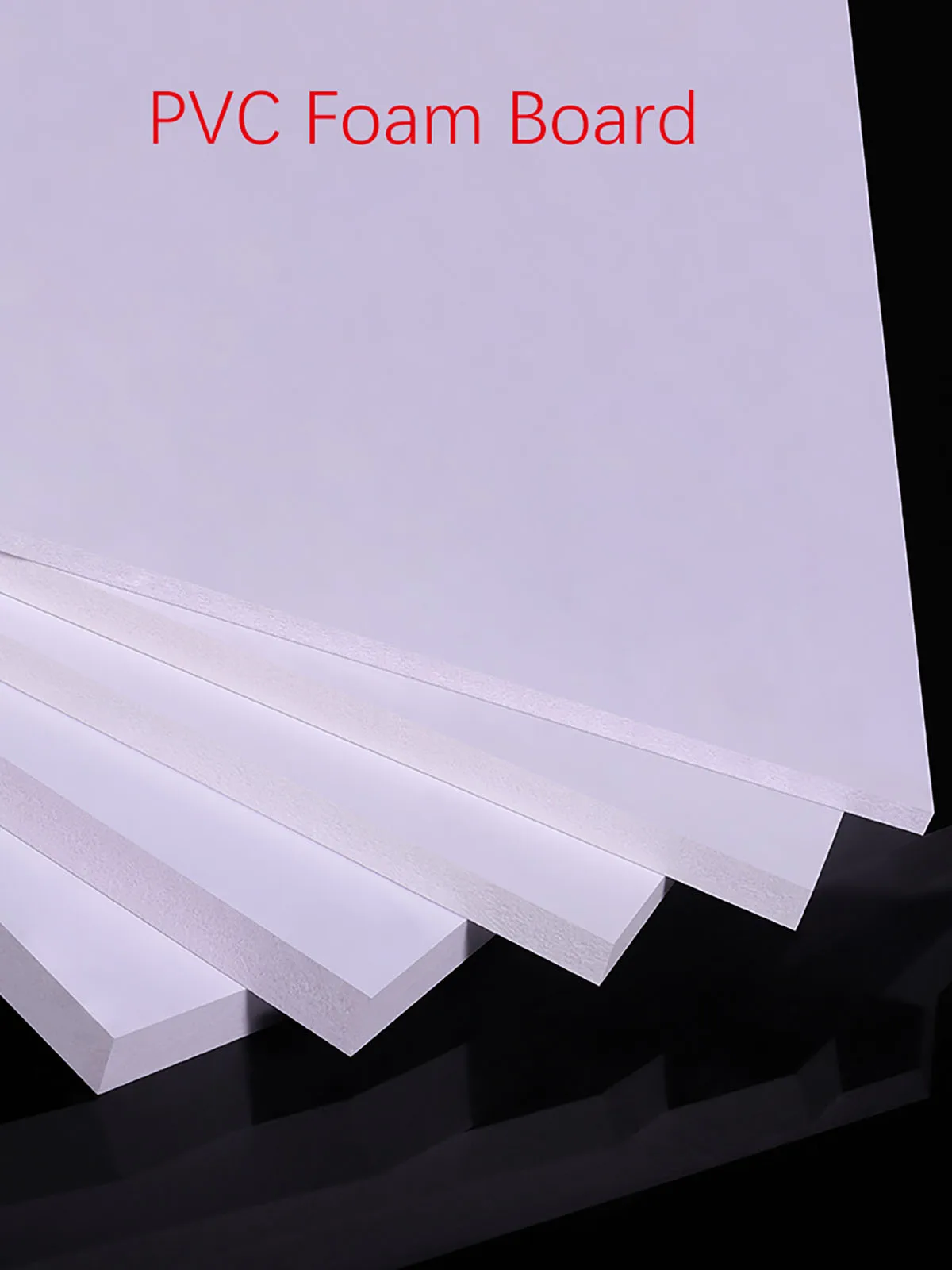 PVC Foam Board Handmade Model Making Material Plastic Flat Board For DIY Building Model Materials Thickness 3mm~15mm