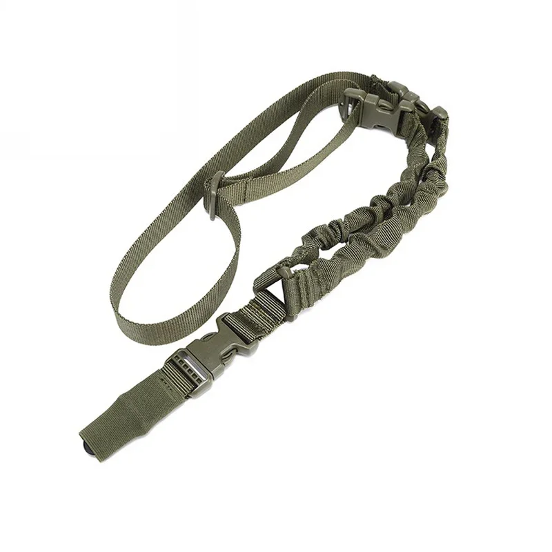 Tactical Gun Sling Single Point Quick Release Rifle Shoulder Belt Hunting Airsoft Strap Equipment Tool Adjustable