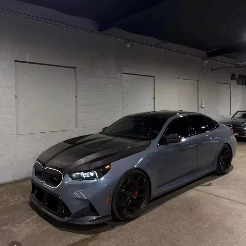 2024+ for M5 G90 G99 5 Series G60 G61 Real Dry Carbon Fiber an Style Hood/Bonnet New Condition.lightweight 6