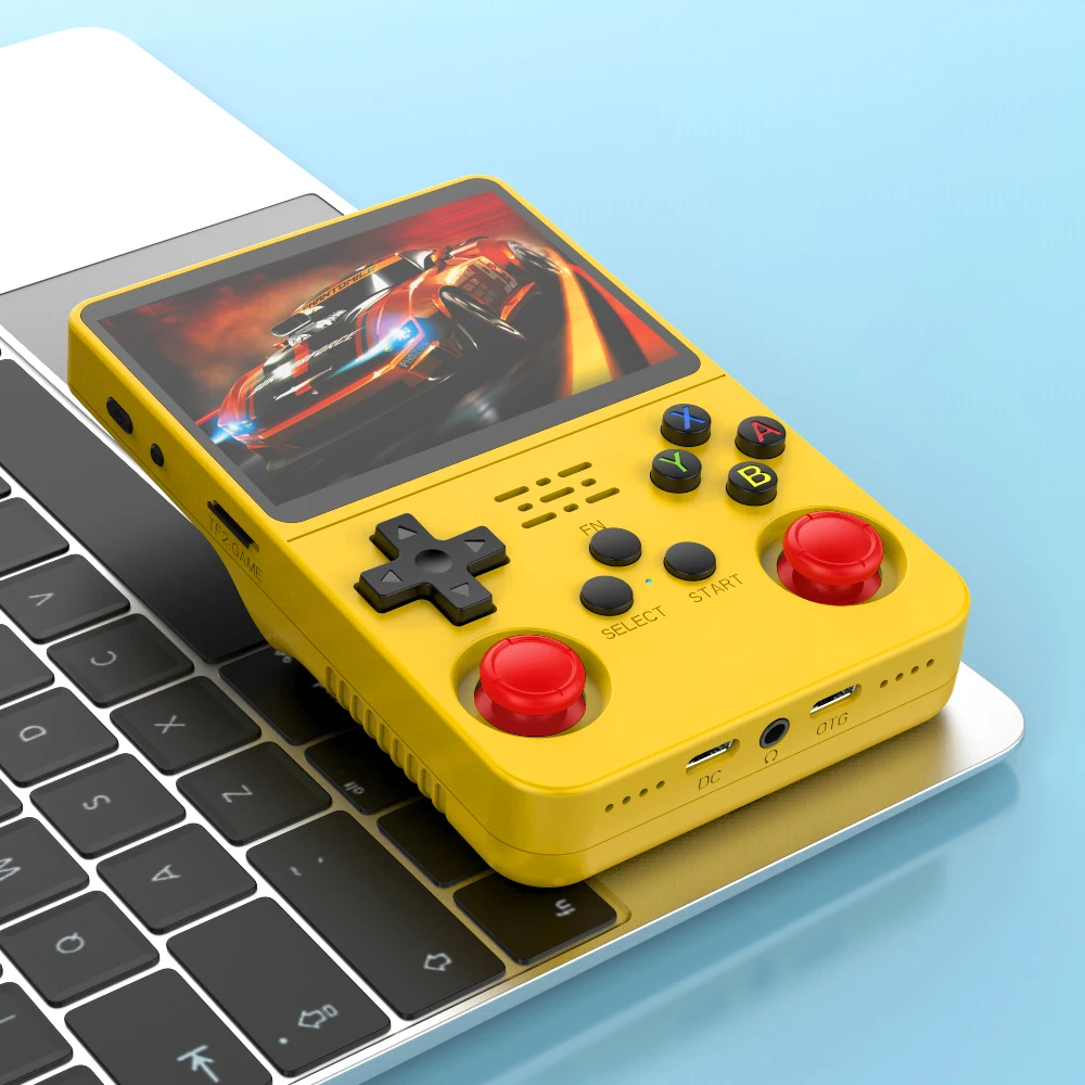 Lecteur vidéo de poche portable pour enfant, console de jeu Open Source, système Linux, écran IPS 3.5 \