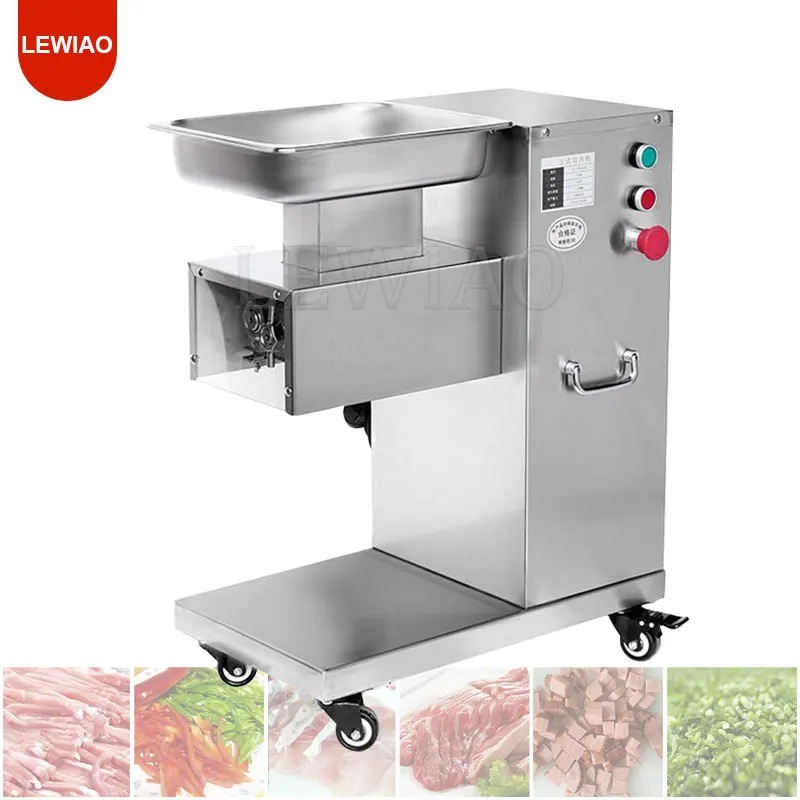 

Stainless Steel Chicken Breast Meat Beef Food Processing Electric Slice Shredding Dicing Machine