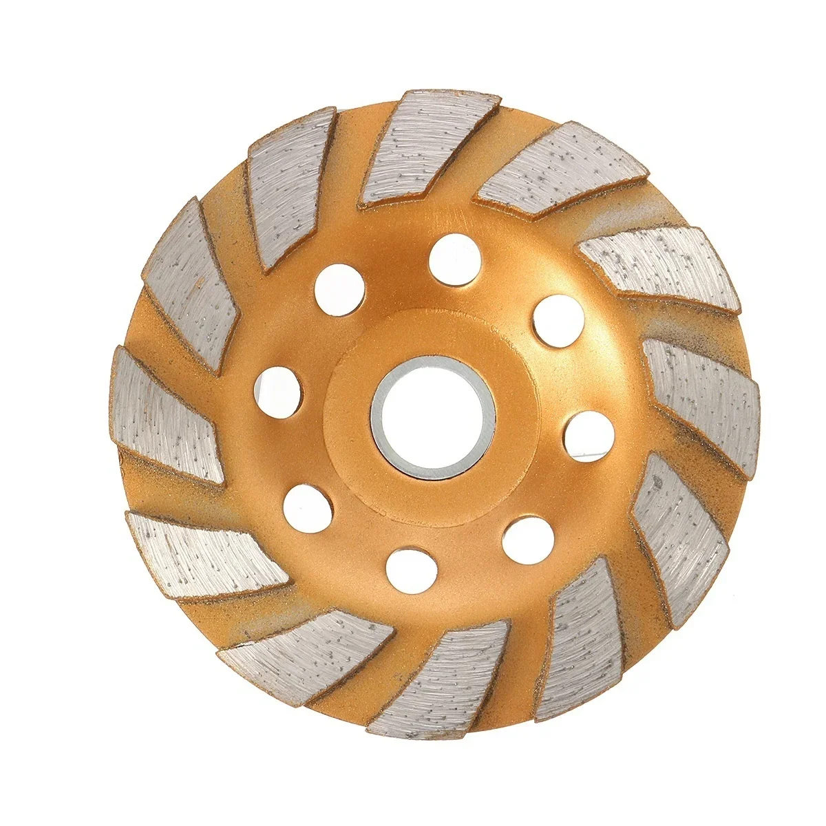 

100mm/4inch 8 Holes Segment Grinding Wheel Diamond Grind Cup Disc Concrete Granite Stone Power Tool Ceramics Metalworking