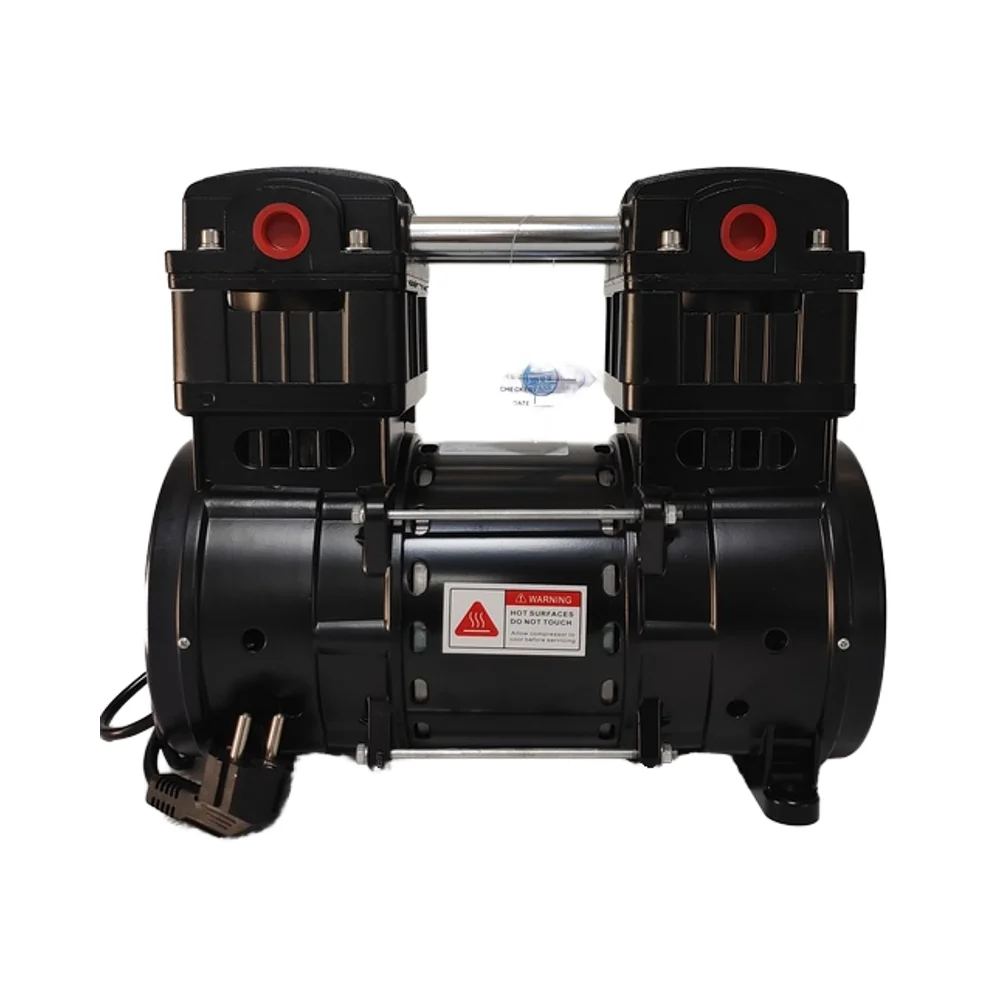 700W Air Pump 9CFM Oilless Vacuum Pump for CNC Machine Portable Metal 1.5HP with AC Motor Low Pressure  for CNC Machine