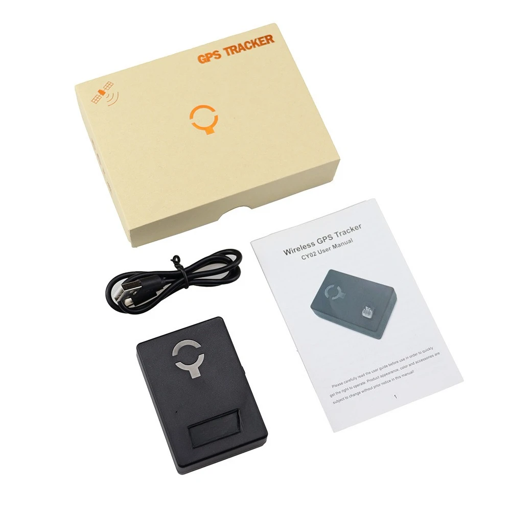 

CY02A 2G 4G 3000 мАч Беспроводной автомобильный GPS-трекер Сильный магнит Приложение без установки без ограничения расстояния Анти-потерянный автомобильный GPS