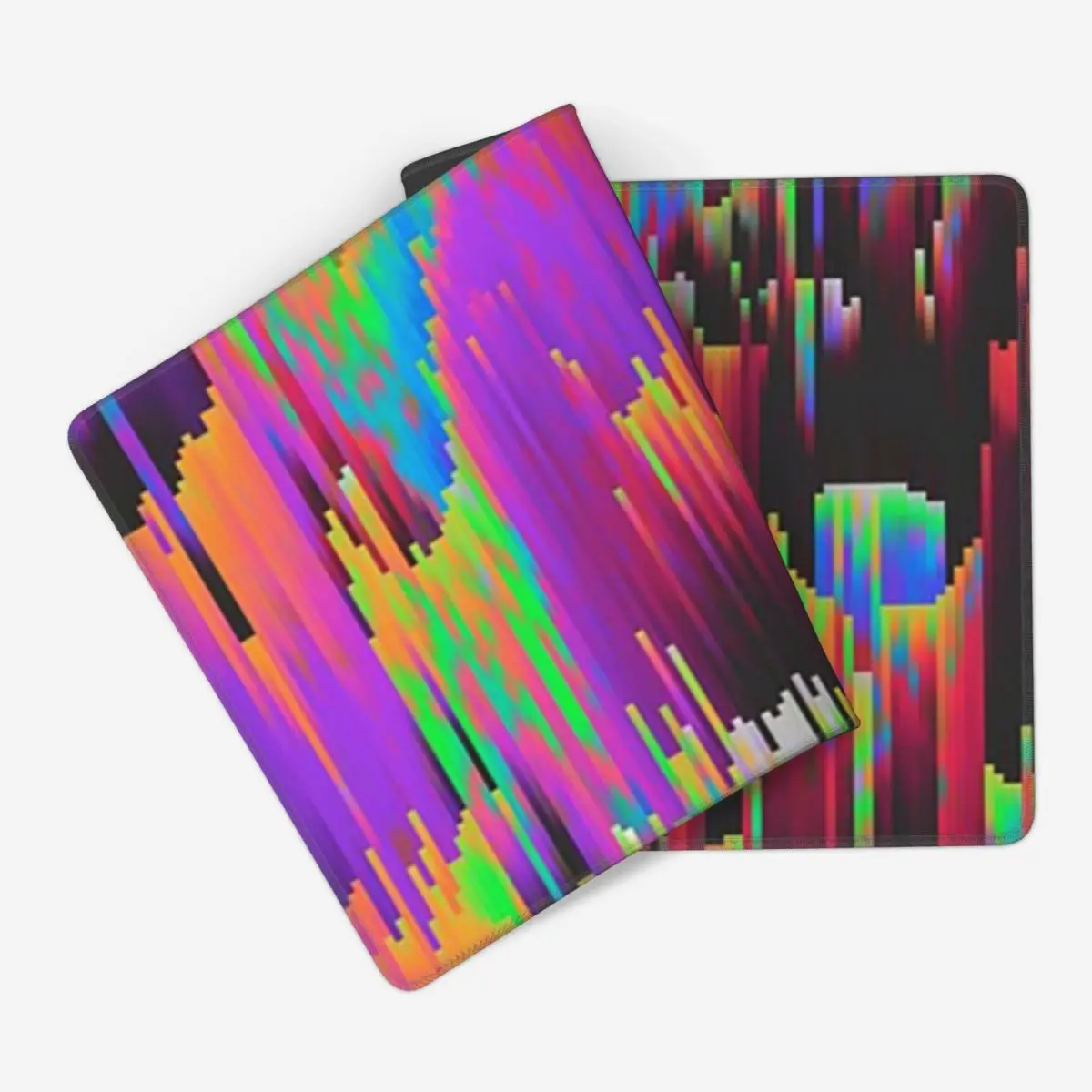 Large Mouse Pad Glitch Art Colour Gamer PC Laptop Mats Keyboard Carpet Computer Gaming Office Accessories Desk Mat