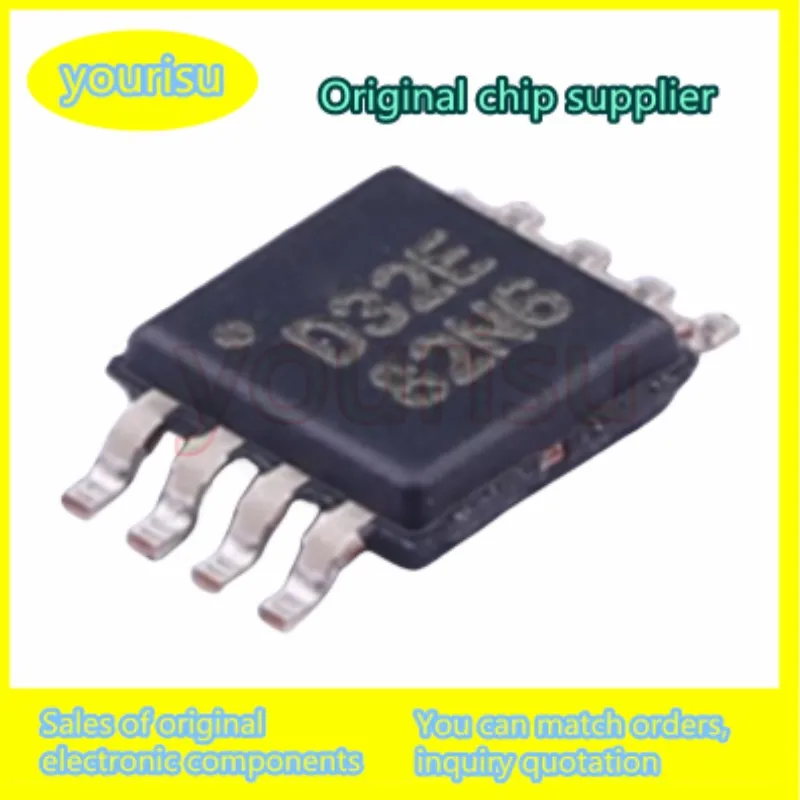 

5Pcs/Lot DAC8532IDGKR DAC8532IDGK DAC8532I DAC8532 D32E IC DAC 16BIT V-OUT 8VSSOP Chip