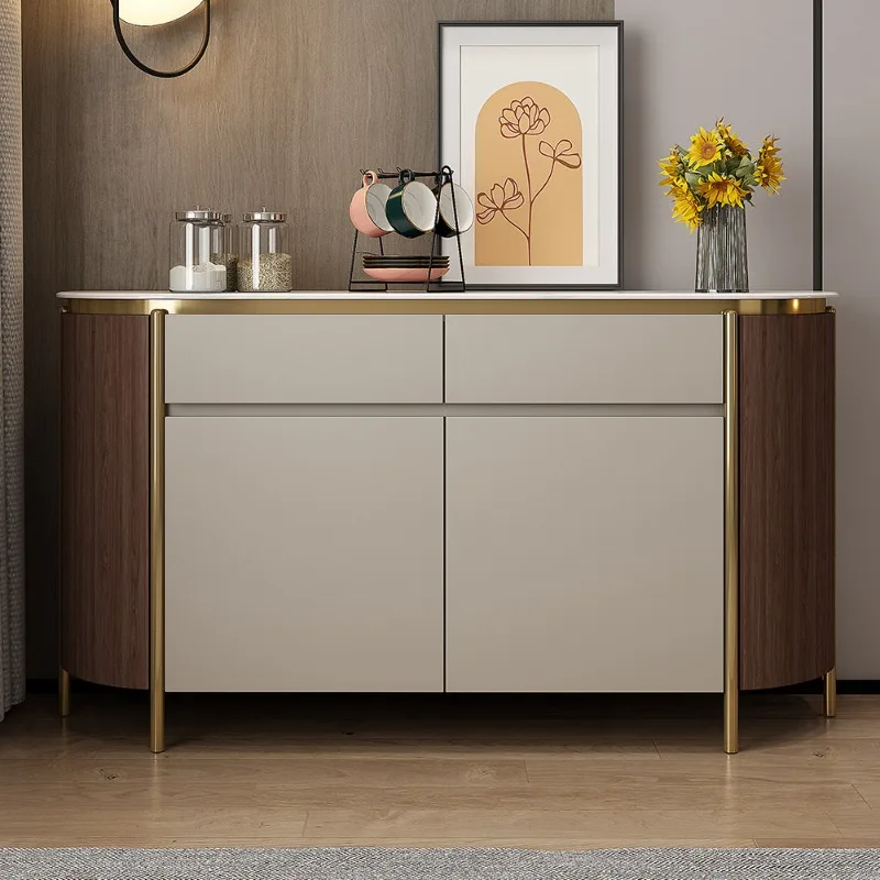 style dining side cabinet household paint entry door partition cabinet living room large capacity storage entrance cabinet