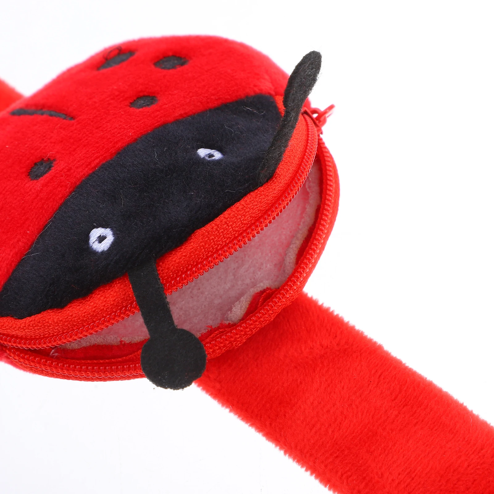 

Ladybug Kids Slap Wristbands Coin Purse Bracelet Girls Bracelets Animal Snap Steel Decorative Children's