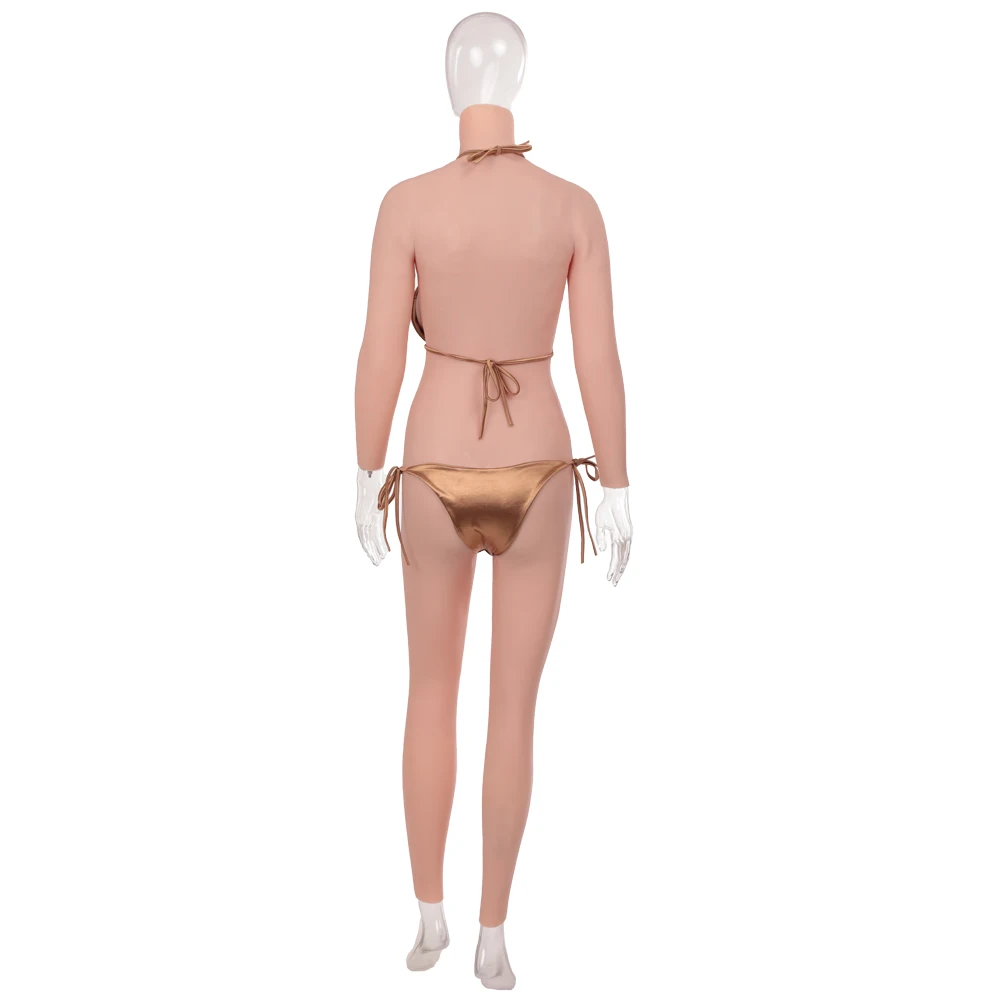 Eyung Silicone Bodysuit E Cup Fake Vagina Breast Form Fake Boobs Silicon Body Transgender Crossdresser Cosplay Shemale No oil