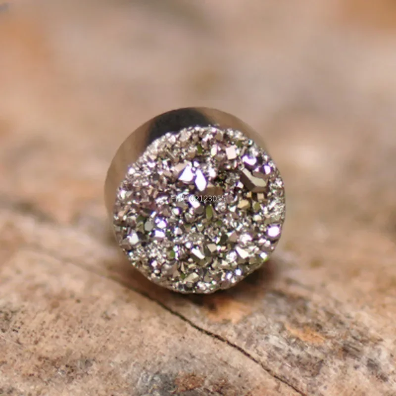 Stainless Steel Stud Earrings for Men Women Unisex Magnet Earrings Without Piercing Lymphvity Germanium Earrings Ear Clips