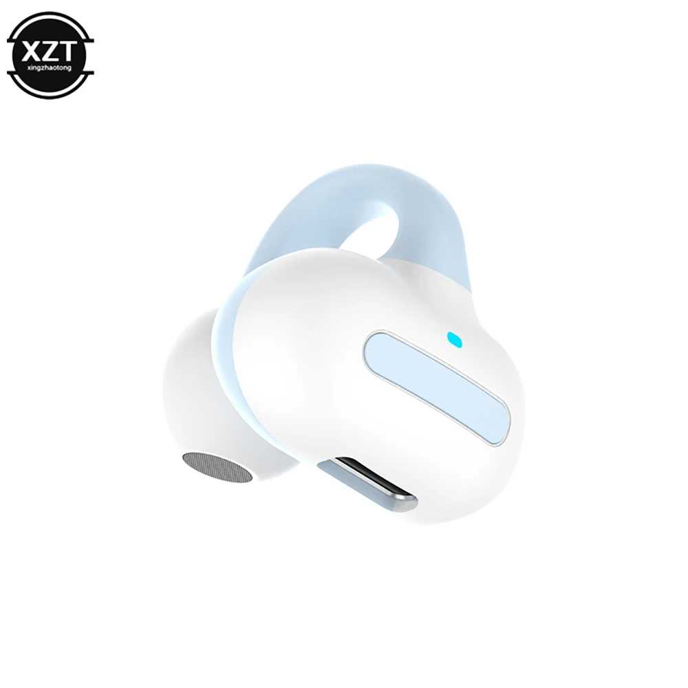 M-S8 Tws Draadloze Bluetooth Hoofdtelefoon Bot Geleiding Headset Hifi Stereo Muziek Oor Clip Op Oorbel Sport Oordopjes Met Microfoon