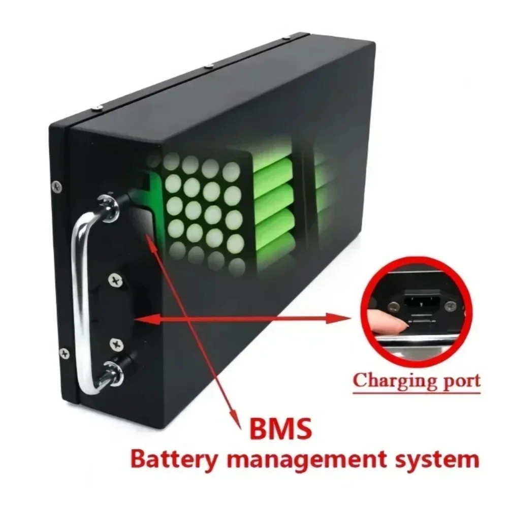 Citycoco Electric Scooter Battery 60V 20Ah-100Ah, Suitable for 250W~2500W Harley Motorcycle 18650 Lithium Battery