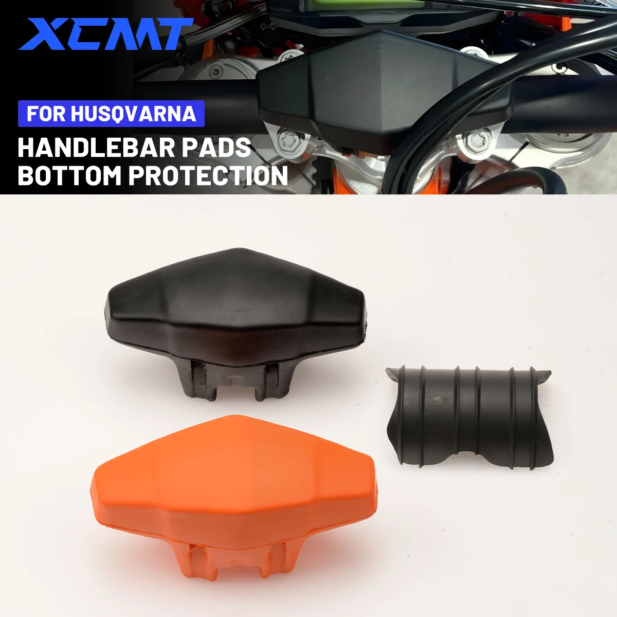 Motorcycle Handlebar Pads Bottom Protection Direction Handle Chest Guard For Husqvarna 125-501 TE/TE i/FE/TX/FX/TC/FC 2009-2023