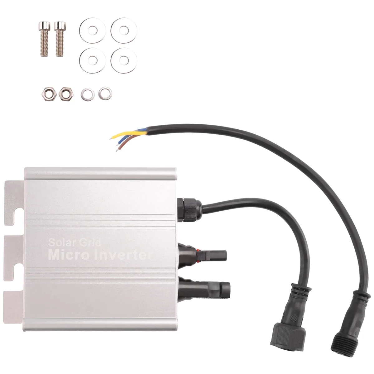 Inverter 120W MPPT Photovoltaic Grid Tie Mini Solar Inverter DC 18-50V to AC 110/220V Mini on Grid Inverter for Home MPPT Solar