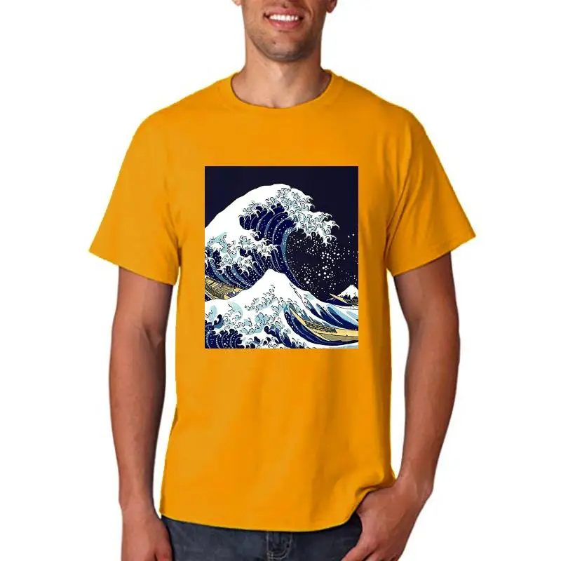 The Great Wave Off Kanagawa by Hokusai T Shirt