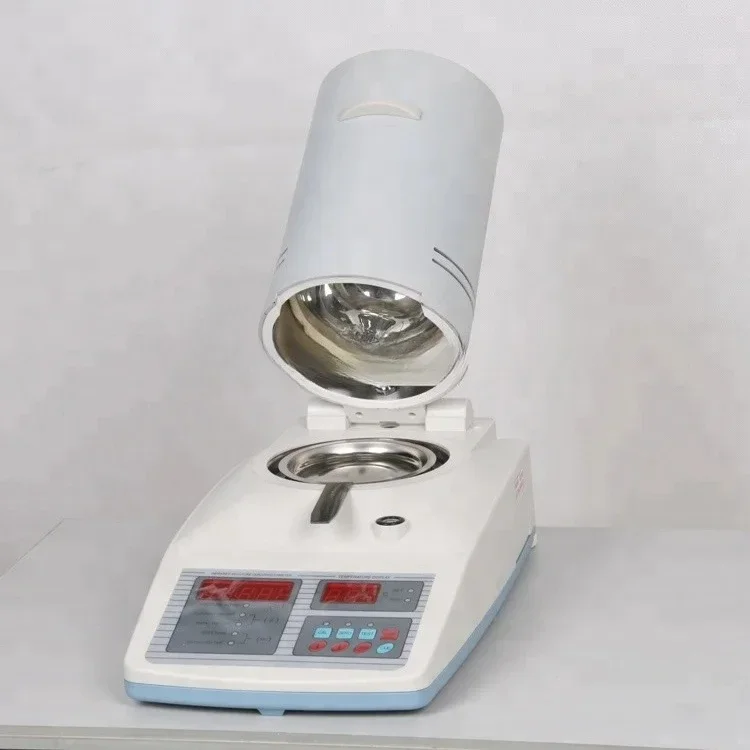Halogen Moisture Meter for Gas Wet Content Testing Portable Gas Meter for Relative Humidity Measurement