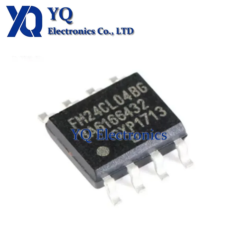 10PCS/lot New OriginaI FM24CL04B-GTR  SOIC-8  4Kbit I2C Interface FRAM Ferroelectric Memory Chip