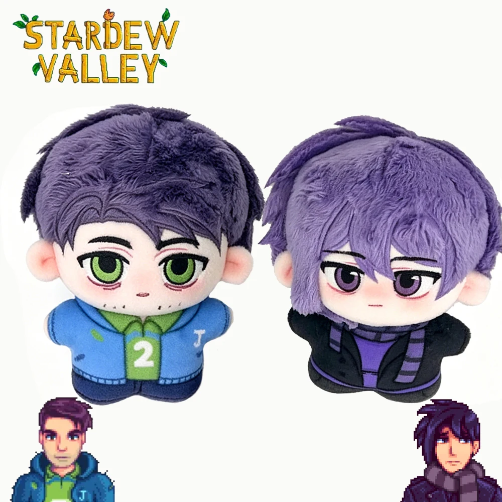 

Game Stardew Valley Shane Sebastian Cosplay Doll Plush Stuffed Cotton Dolls Soft Room Decoration Unisex Plushies Accessory Prop