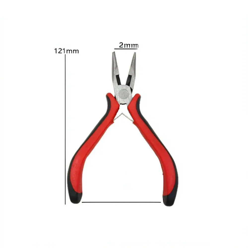 Handmade Jewelry Tool Set Carbon Steel Pliers For Dongxiqiang Beading Wire Work Cutter Bent Needle Flat Round Nose Pliers