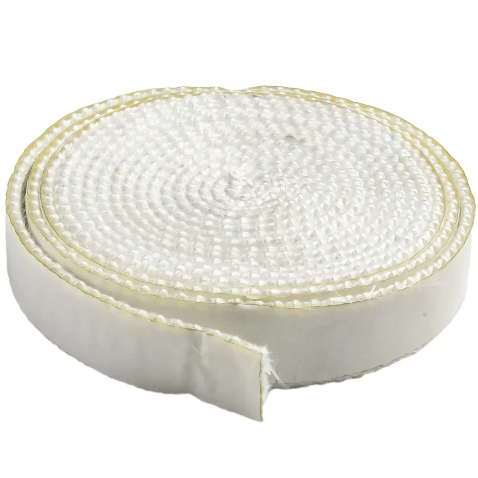 Pellet Stove Door Gasket Kit Using Fiberglass Flat Rope for Sealing Heat Exchangers Kilns Chimneys and Boiler Expansion Joints