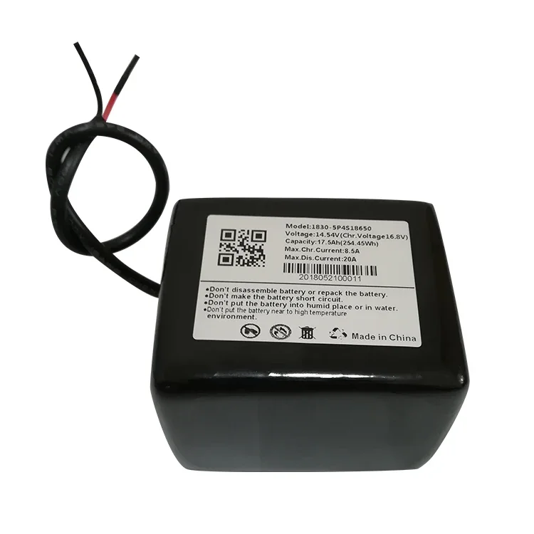 18650 MJ1 li-ion battery pack 4S5P 14.8V 17.5Ah for power tool / electric scooter