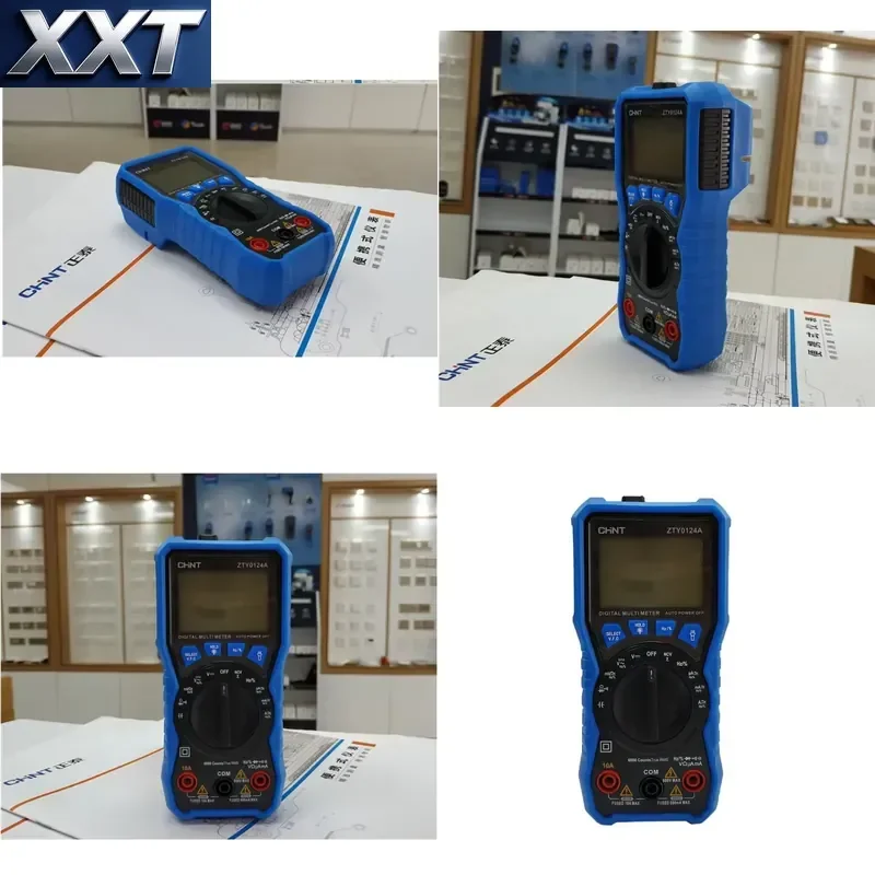 XXT Burn Digital Clamp Meter Auto Ranging Multimeter 1000V AC DC Voltage Tester Electrical Repair Maintenance Tool