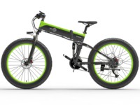 BEZIOR X1500 Electric Bicycle 1500W Motor 26x4.0 Inch Fat Tire 100KM Max Range 40KM/H Max Speed 48V18.2Ah Battery E-Bike