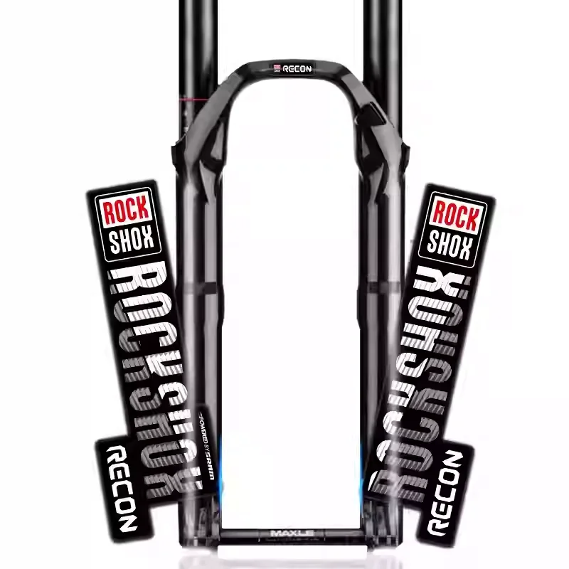 Виниловые наклейки для стайлинга автомобилей для Rocckshox, наклейка RECON, горная передняя амортизационная подвеска, спонсор, модифицированная наклейка