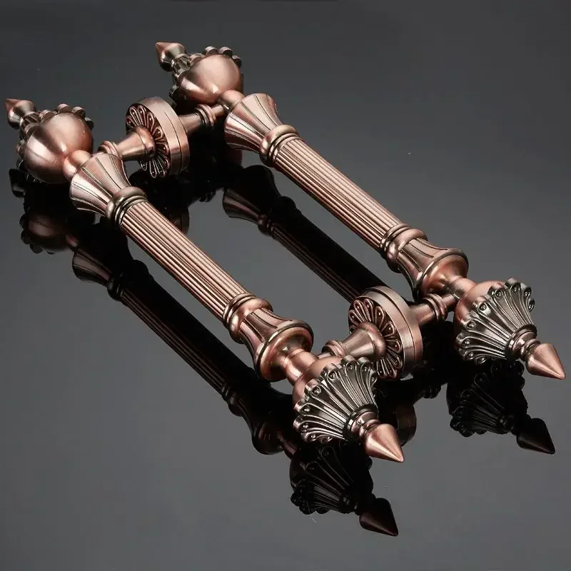 1 шт. Qinggu медная дверная ручка для отеля европейская антикварная деревянная ручка вилла стеклянная дверная ручка 1 шт. Qinggu медная дверная ручка для отеля европейская антикварная деревянная ручка вилла стеклянная дверная ручка