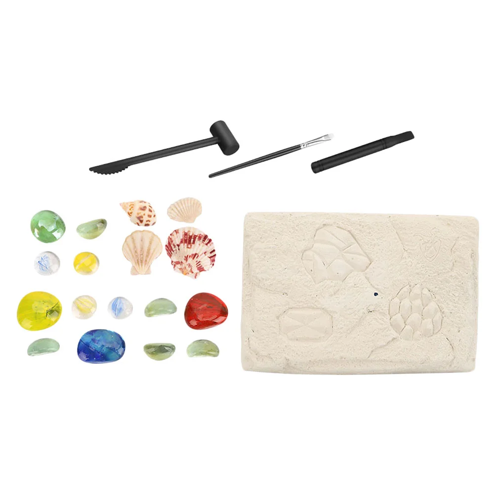 

Archaeological Toys Children’s Kids Educational Digging Manual Archaeology Abs Gemstone Plaything Creative Specimen