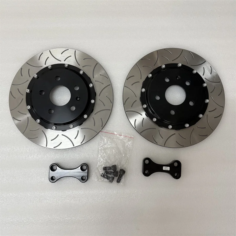 

Large Rear Brake Disc Rotors Center Bell Adapter Bracket for Golf mk7 595 Abarth 500 Mini Cooper R56 Alphard Hybrid Honda S2000