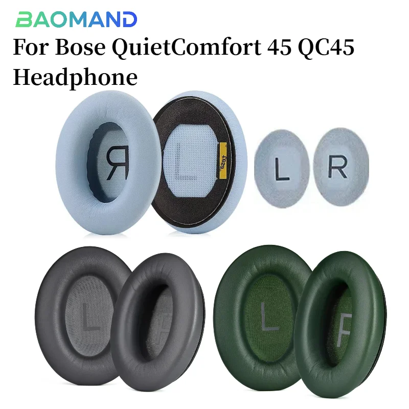

Replacement Earpads Foam Ear Pads for Bose QuietComfort 45 QC45 Headphones Earmuff/Earphone Sleeve Headset